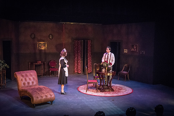 The BYU-I Theater Department presents Dracula, a play in the Black Box Theater.