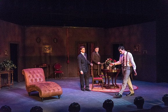 The BYU-I Theater Department presents Dracula, a play in the Black Box Theater.