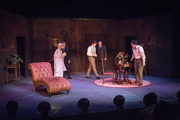 The BYU-I Theater Department presents Dracula, a play in the Black Box Theater.