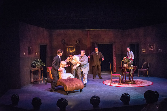 The BYU-I Theater Department presents Dracula, a play in the Black Box Theater.