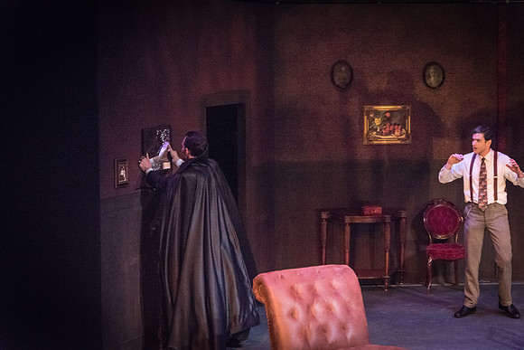 The BYU-I Theater Department presents Dracula, a play in the Black Box Theater.
