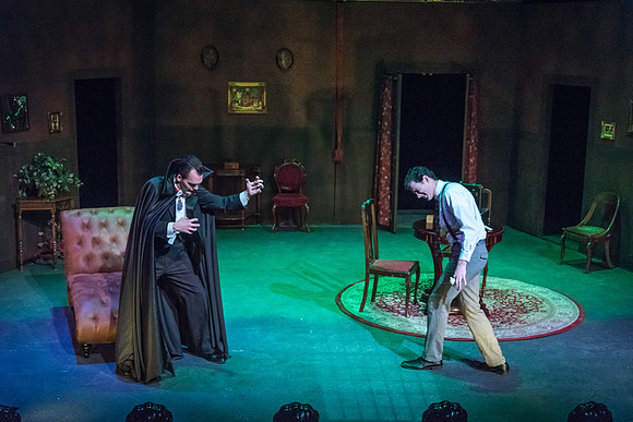 The BYU-I Theater Department presents Dracula, a play in the Black Box Theater.