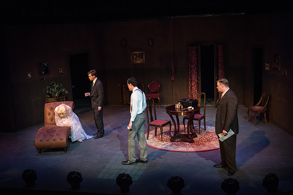 The BYU-I Theater Department presents Dracula, a play in the Black Box Theater.