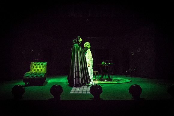 The BYU-I Theater Department presents Dracula, a play in the Black Box Theater.