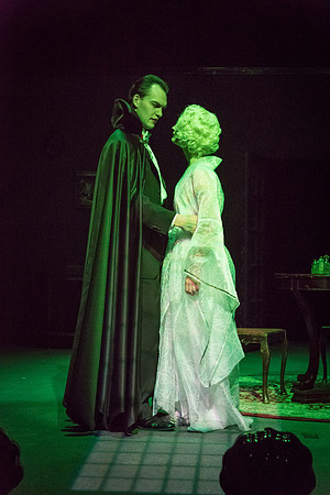 The BYU-I Theater Department presents Dracula, a play in the Black Box Theater.