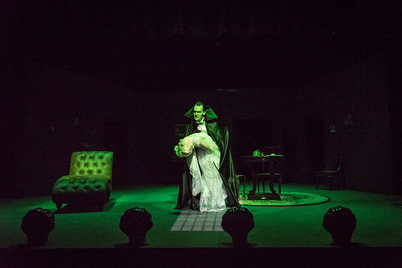 The BYU-I Theater Department presents Dracula, a play in the Black Box Theater.