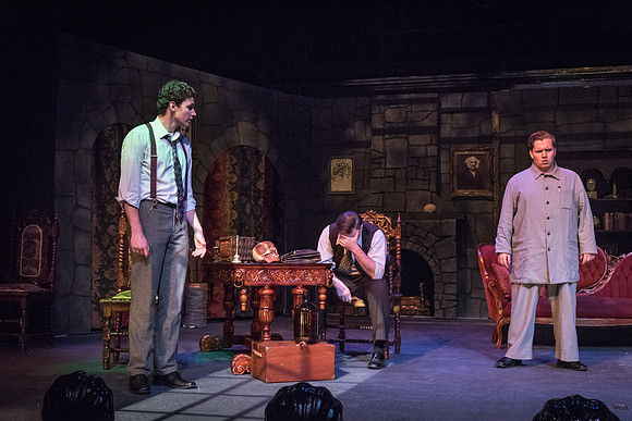 The BYU-I Theater Department presents Dracula, a play in the Black Box Theater.