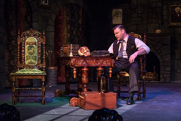 The BYU-I Theater Department presents Dracula, a play in the Black Box Theater.
