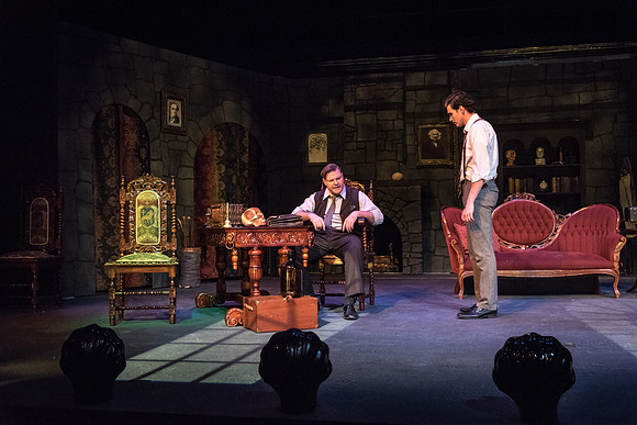 The BYU-I Theater Department presents Dracula, a play in the Black Box Theater.