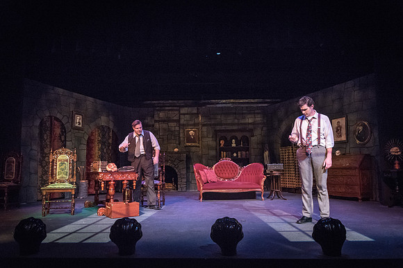 The BYU-I Theater Department presents Dracula, a play in the Black Box Theater.