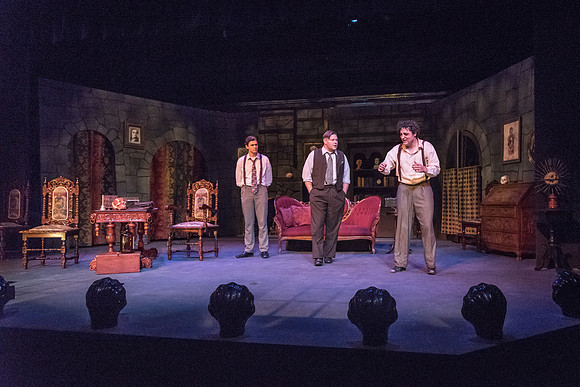 The BYU-I Theater Department presents Dracula, a play in the Black Box Theater.