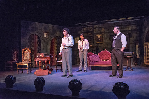 The BYU-I Theater Department presents Dracula, a play in the Black Box Theater.