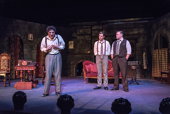 The BYU-I Theater Department presents Dracula, a play in the Black Box Theater.