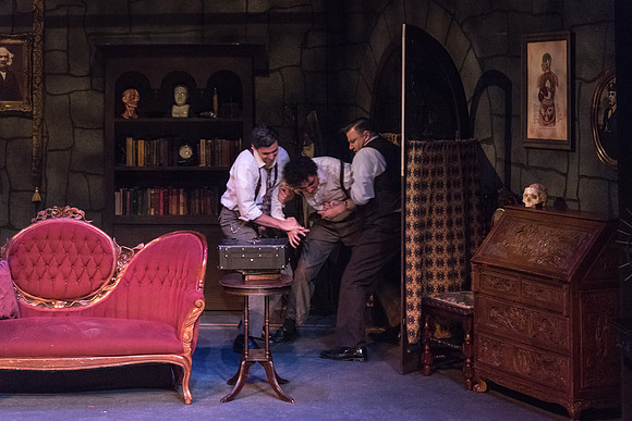 The BYU-I Theater Department presents Dracula, a play in the Black Box Theater.