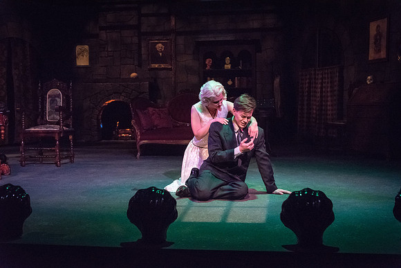 The BYU-I Theater Department presents Dracula, a play in the Black Box Theater.