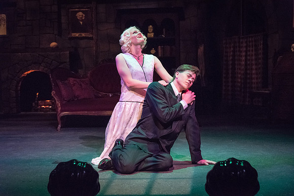 The BYU-I Theater Department presents Dracula, a play in the Black Box Theater.