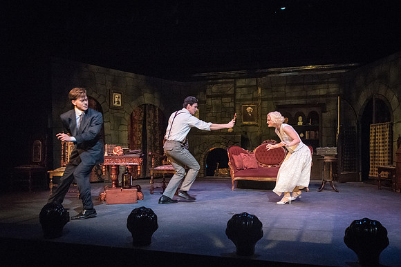 The BYU-I Theater Department presents Dracula, a play in the Black Box Theater.