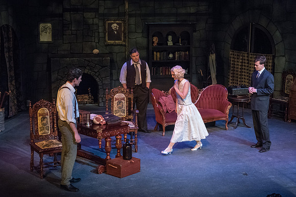 The BYU-I Theater Department presents Dracula, a play in the Black Box Theater.