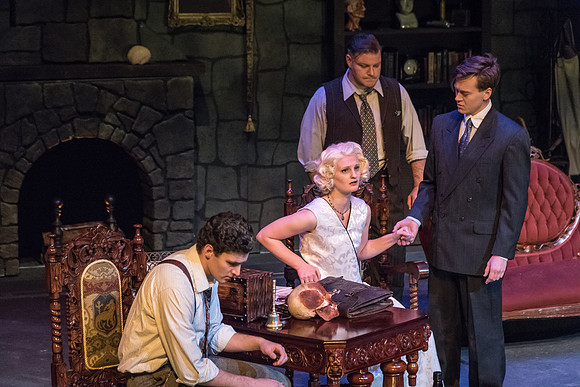 The BYU-I Theater Department presents Dracula, a play in the Black Box Theater.
