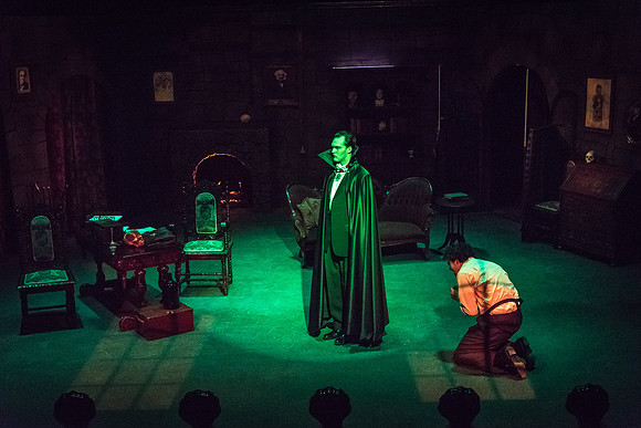 The BYU-I Theater Department presents Dracula, a play in the Black Box Theater.