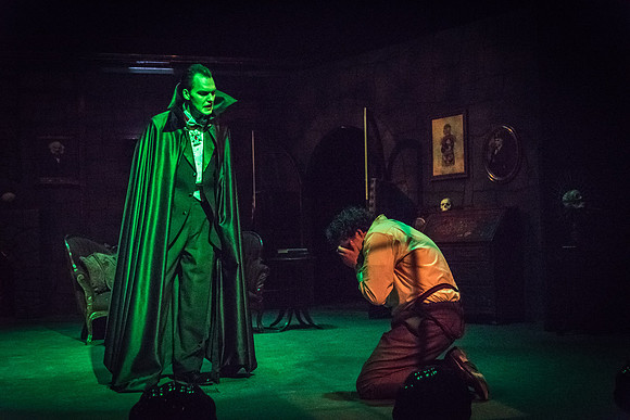 The BYU-I Theater Department presents Dracula, a play in the Black Box Theater.
