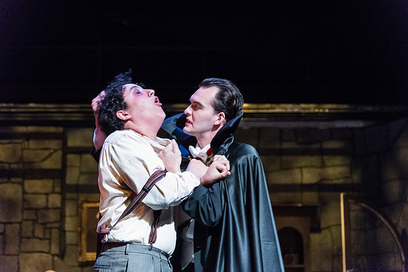 The BYU-I Theater Department presents Dracula, a play in the Black Box Theater.