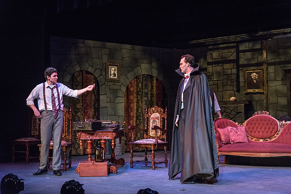 The BYU-I Theater Department presents Dracula, a play in the Black Box Theater.