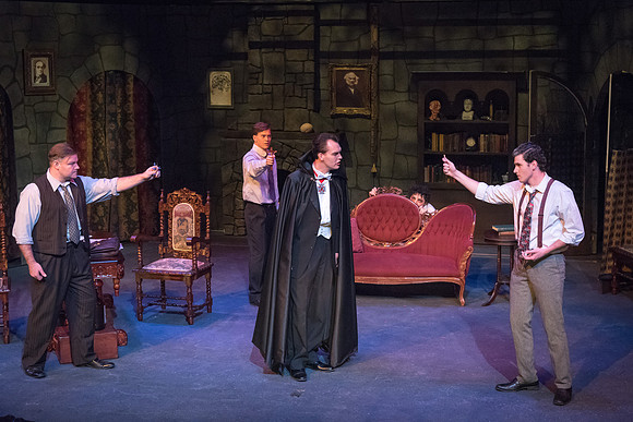 The BYU-I Theater Department presents Dracula, a play in the Black Box Theater.
