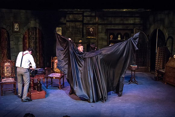 The BYU-I Theater Department presents Dracula, a play in the Black Box Theater.