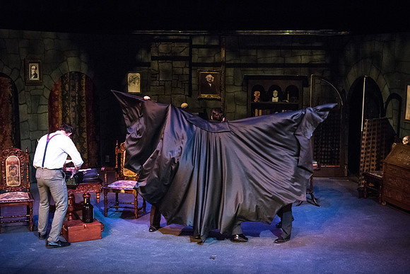 The BYU-I Theater Department presents Dracula, a play in the Black Box Theater.
