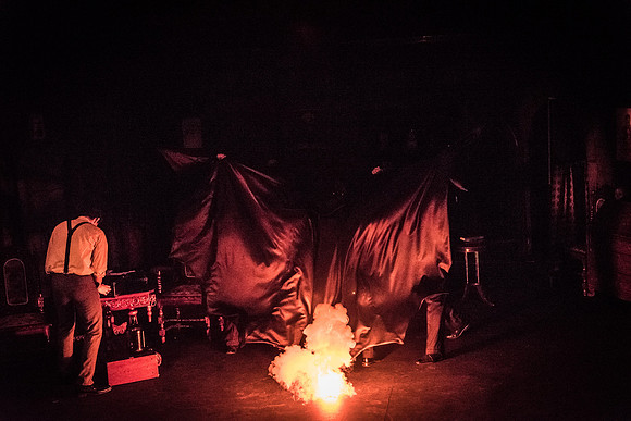 The BYU-I Theater Department presents Dracula, a play in the Black Box Theater.