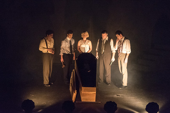 The BYU-I Theater Department presents Dracula, a play in the Black Box Theater.