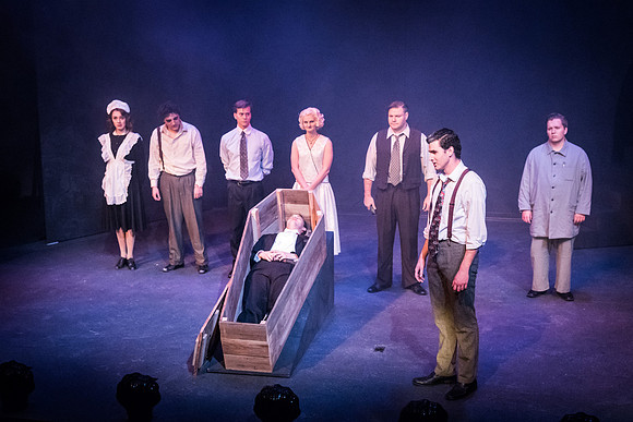 The BYU-I Theater Department presents Dracula, a play in the Black Box Theater.