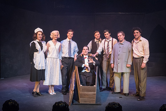 The BYU-I Theater Department presents Dracula, a play in the Black Box Theater.
