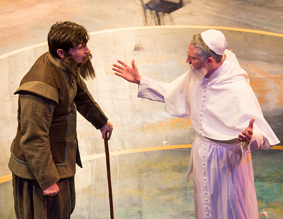 Stavis' play examines the process by which Galileo was put on religious trial, found guilty, and punished for his thoughts and actions. As it chronicles one man's attempts to expand the frontiers of h