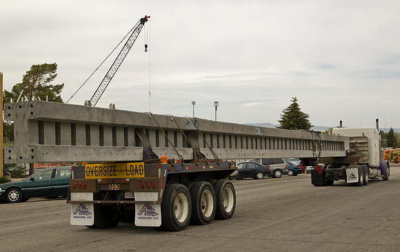 Construction on the Auditorium, later named the BYU-Idaho Center.