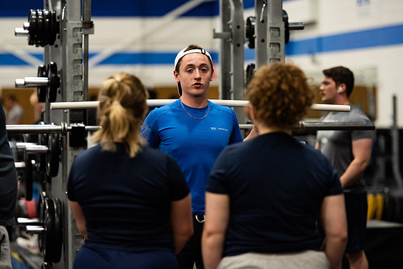 BYUI Wellness Center Power Lifting Training.