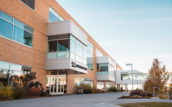 The North side of the Manwaring Center.