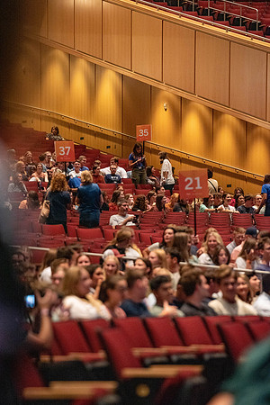 President and Sister Meredith welcome the incoming freshman with a heartfelt words and helpful advice.