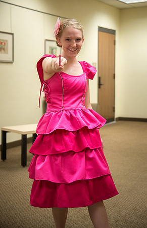 Students dress up for Halloween.