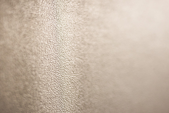 A macro shot of the details on the wall.