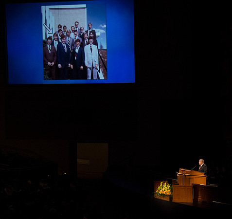 Elder Brent H. Nielson of the FIrst QUorum of the Seventy speaks to BYU-Idaho students at Devotional.