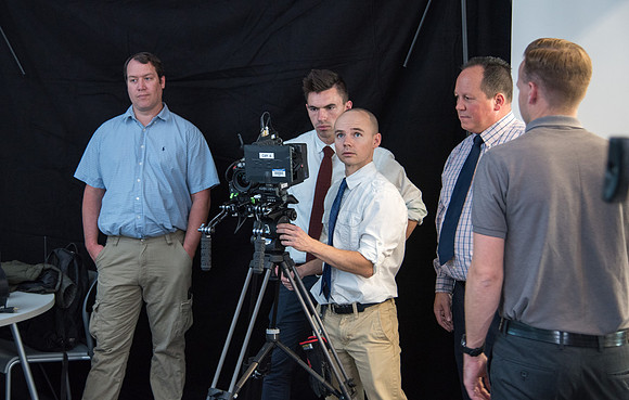 Video Production under University Relations creates a video to recruit CIT instructors.