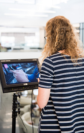 Video Production under University Relations creates a video to recruit CIT instructors.