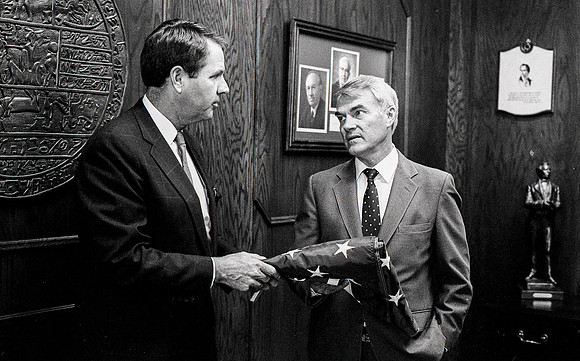 Flag Donation -Aug 1988