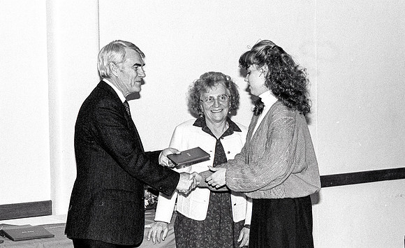 President Scholars - Apr 1989