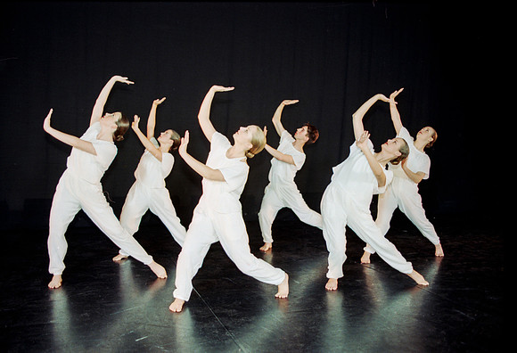 Members of the dance team.