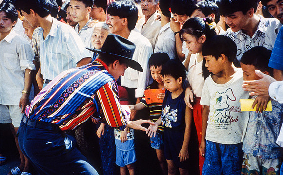 China dance tour, August 1994
