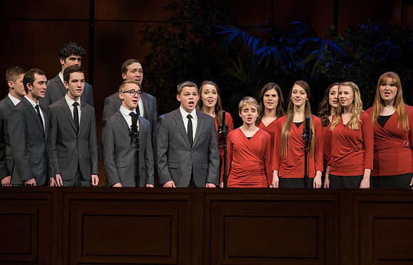 The BYU-Idaho Vocal Union sings for Devotional.