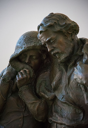 Statue in the BYU-Idaho Center